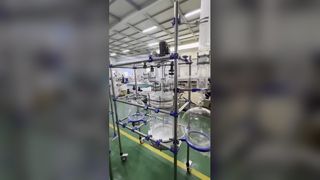 Reaktor Kaca Lab Untuk Sintesis Kimia